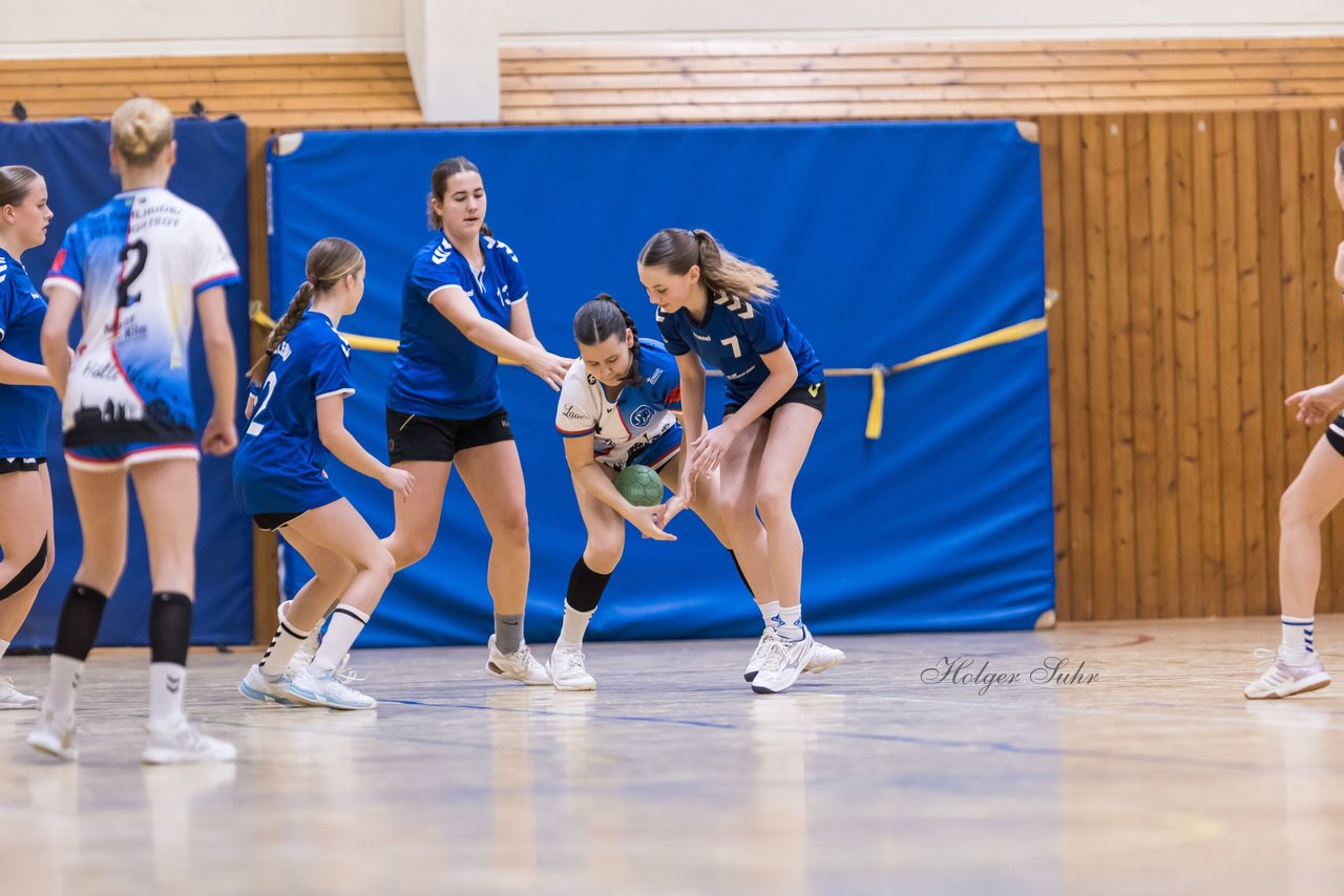 Bild 44 - wCJ TSV Ellerau - SG Pahlhude/Tellingstedt : Ergebnis: 21:18